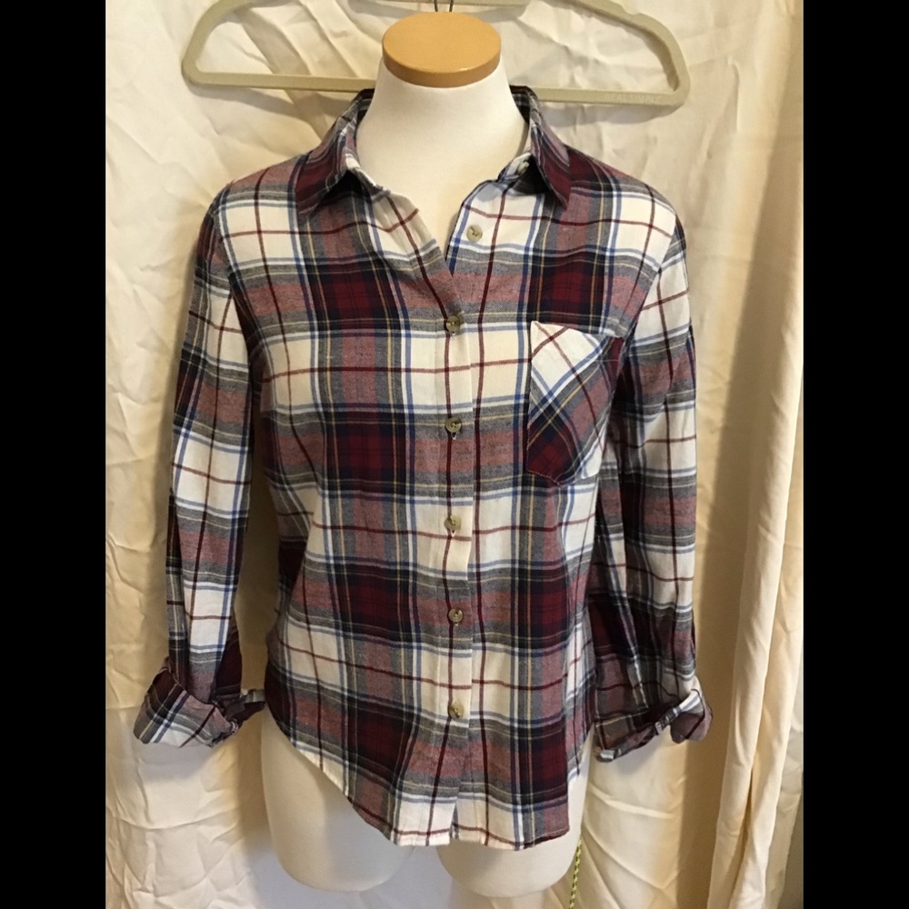 Plaid Flannel Shirt